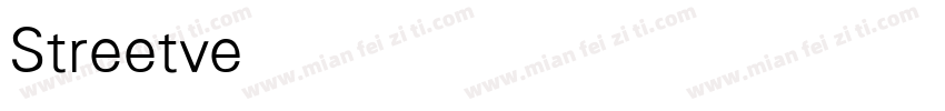 Streetvertising Light字体转换